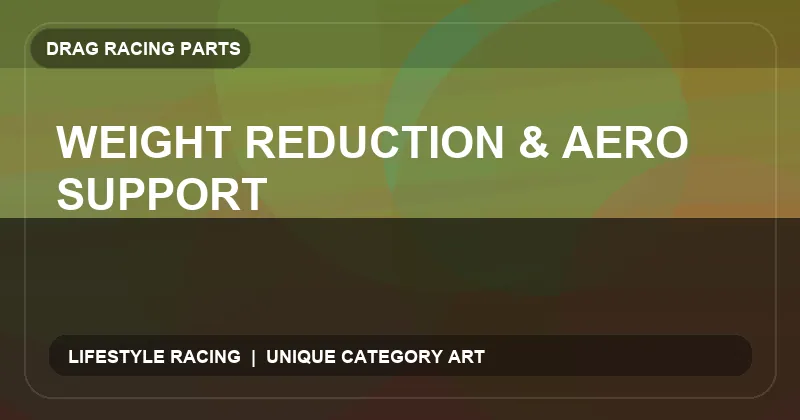 Weight Reduction & Aero Support